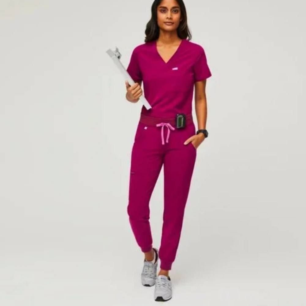 Figs Zamora joggers - magenta - Picture 3 of 3